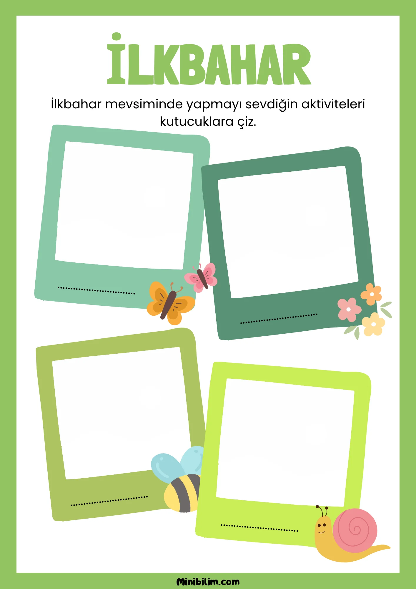 İlkbahar Mevsimi Etkinlik