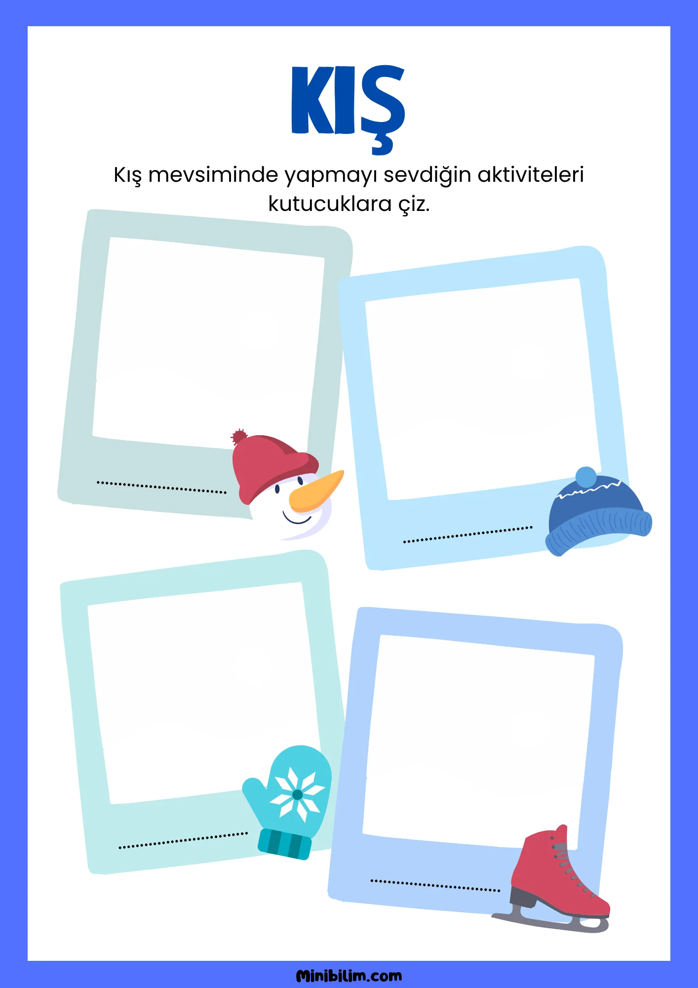 Kış Mevsimi Etkinlik