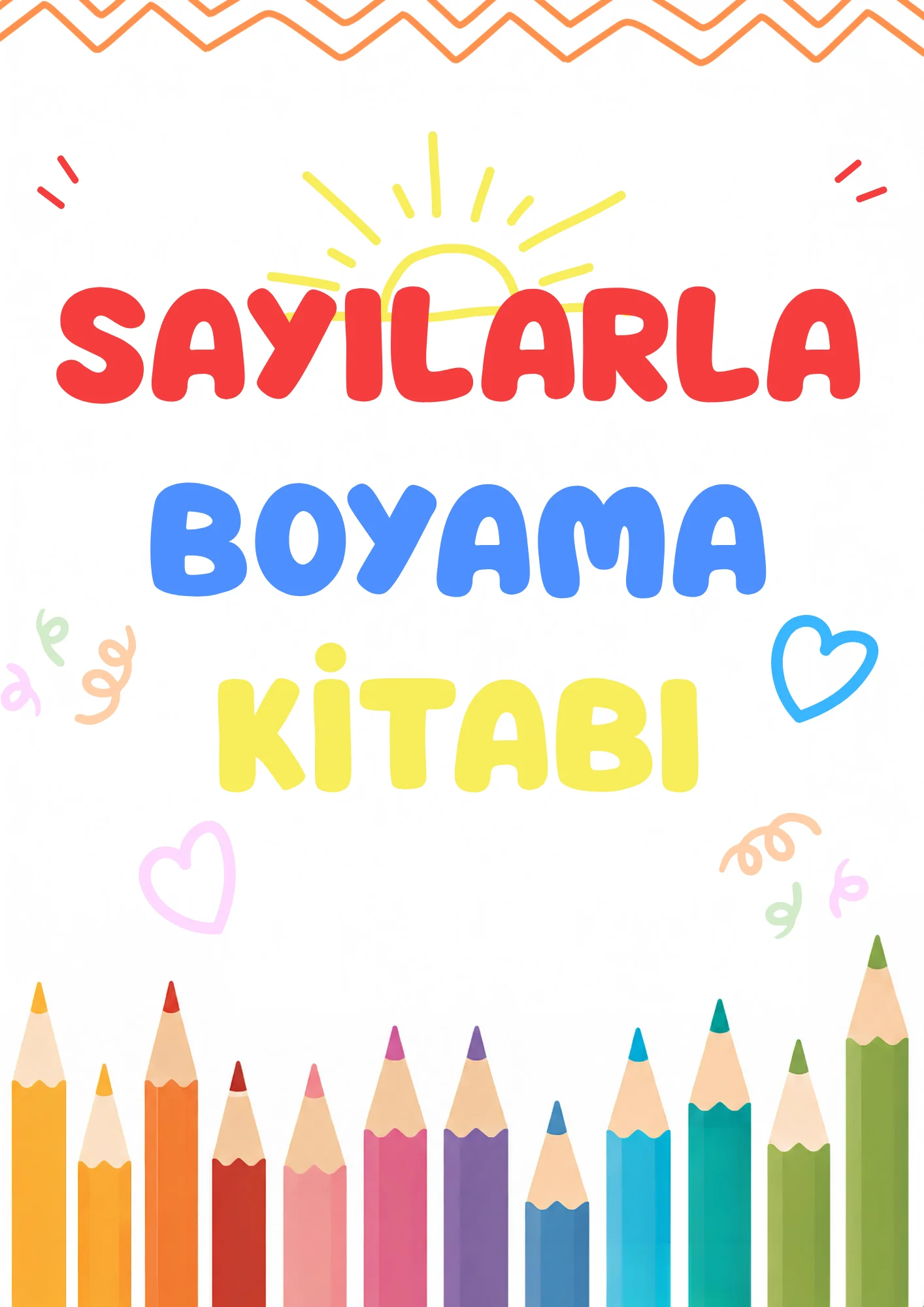 Sayılarla Boyama Kitabı PDF
