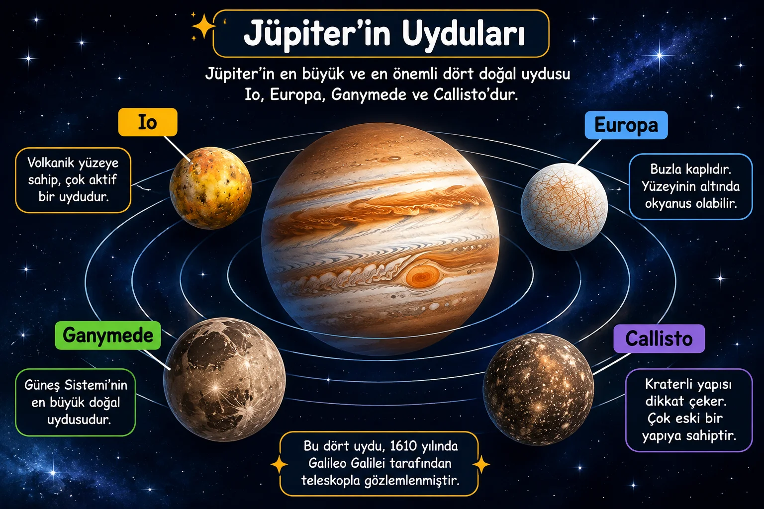 minibilim | Jüpiter’in Uyduları - 1